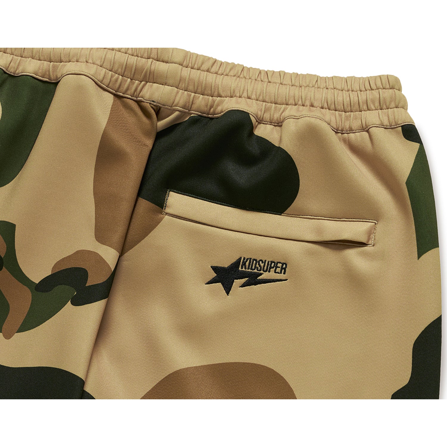 BAPE X KIDSUPER PATCHWORK TRACKPANTS MENS - Image 4