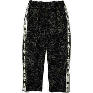 BAPE X 88RISING GLOW IN THE DARK CAMO TRACK PANTS MENS