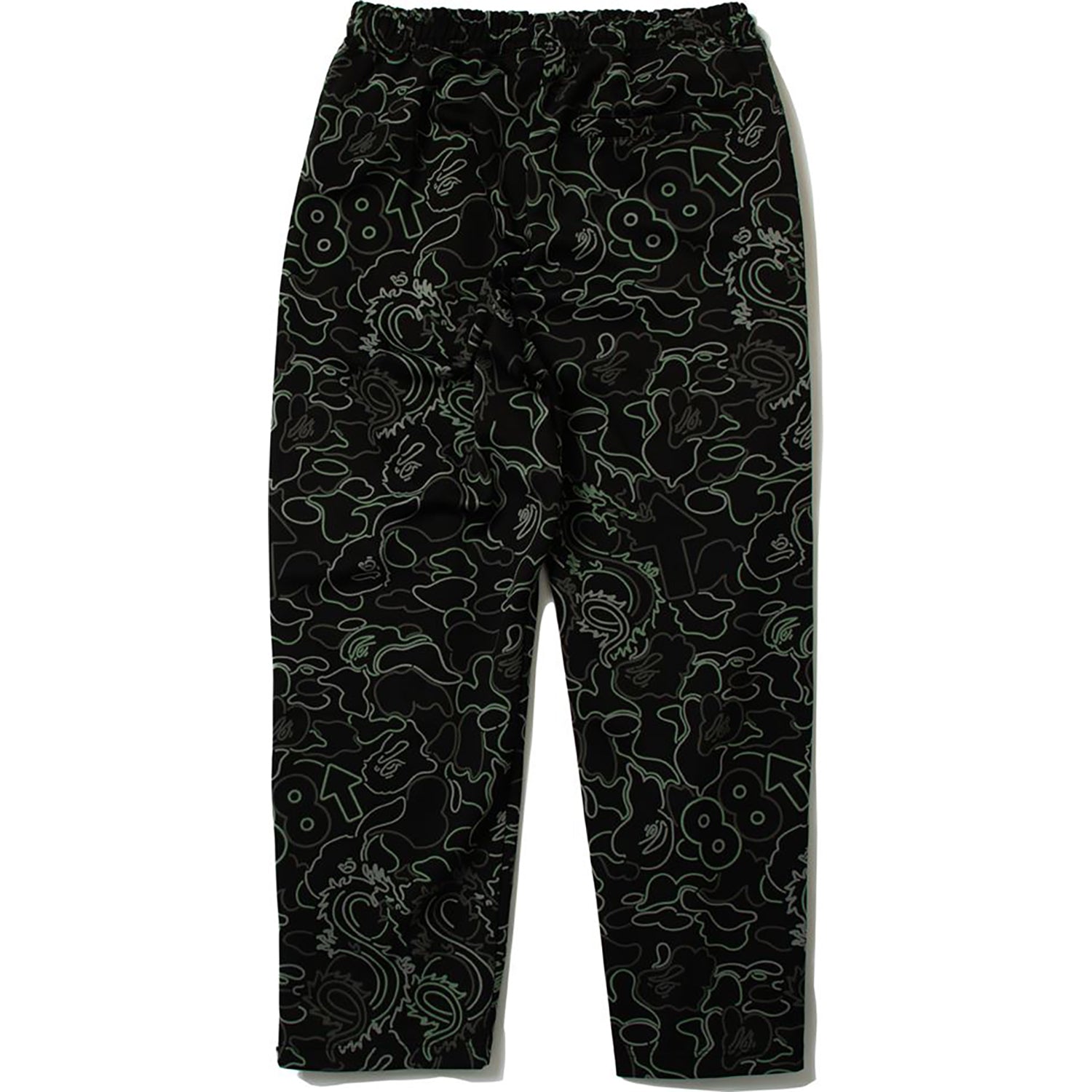 BAPE X 88RISING GLOW IN THE DARK CAMO TRACK PANTS MENS - Image 2