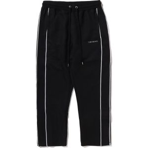 LINE CAMO JACQUARD METAL LOGO RELAXED FIT TRACK SWEAT PANTS MENS