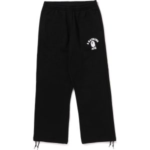 COLLEGE OVERSIZED FIT WIDE LEG SWEAT PANTS MENS