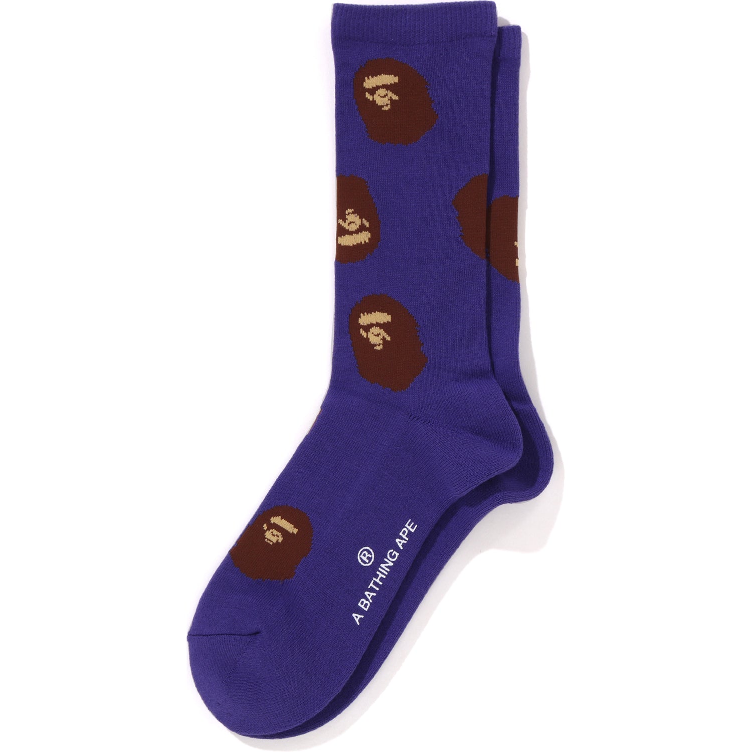 APE HEAD PATTERN SOCKS MENS - Image 3