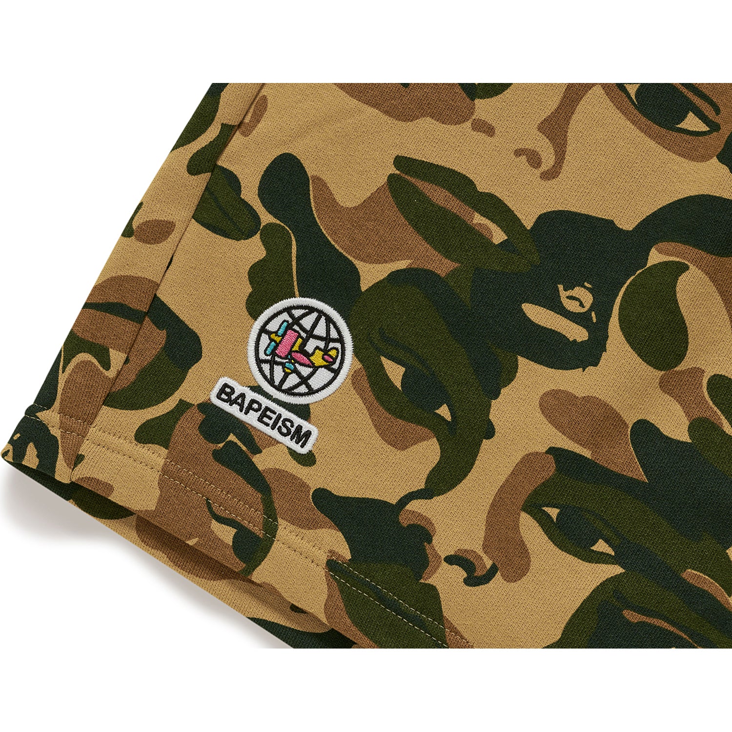 BAPE X KIDSUPER CAMO SWEAT SHORTS MENS - Image 3