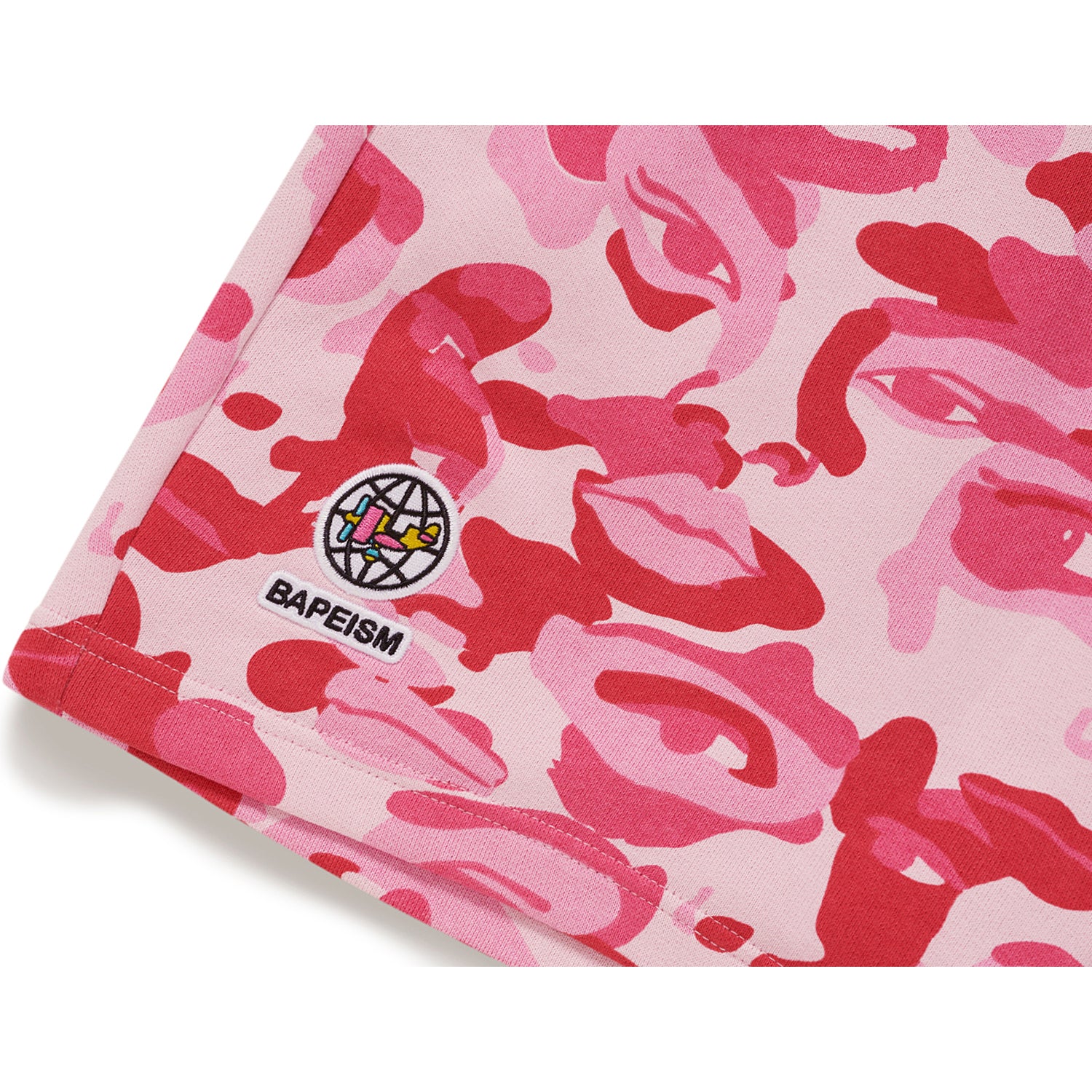 BAPE X KIDSUPER CAMO SWEAT SHORTS MENS - Image 7