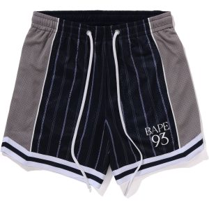 MULTI LOGO REVERSIBLE RELAXED FIT SWEAT SHORTS MENS