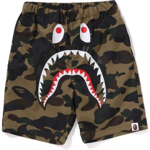 1ST CAMO SHARK BEACH SHORTS KIDS