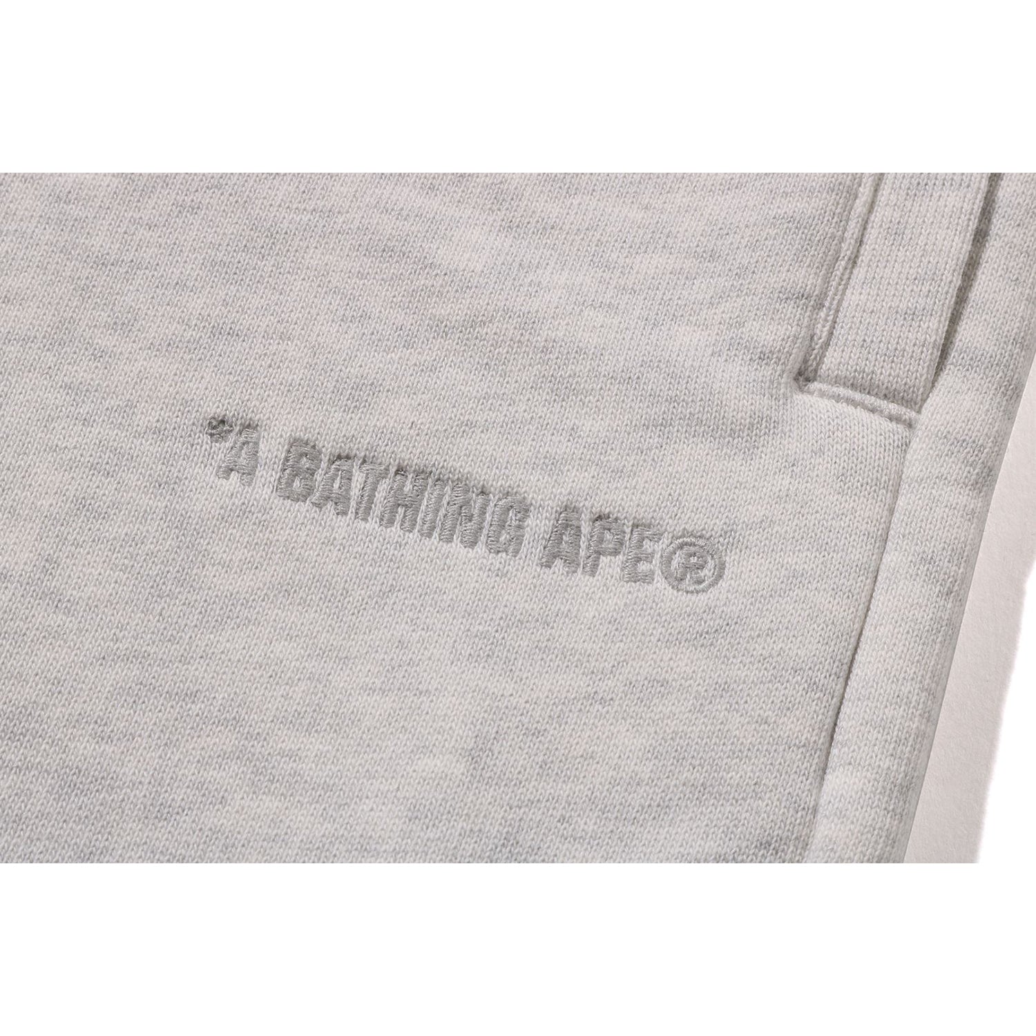 BATHING APE LOGO KNEE LENGTH RELAXED FIT SWEAT SHORTS MENS - Image 6