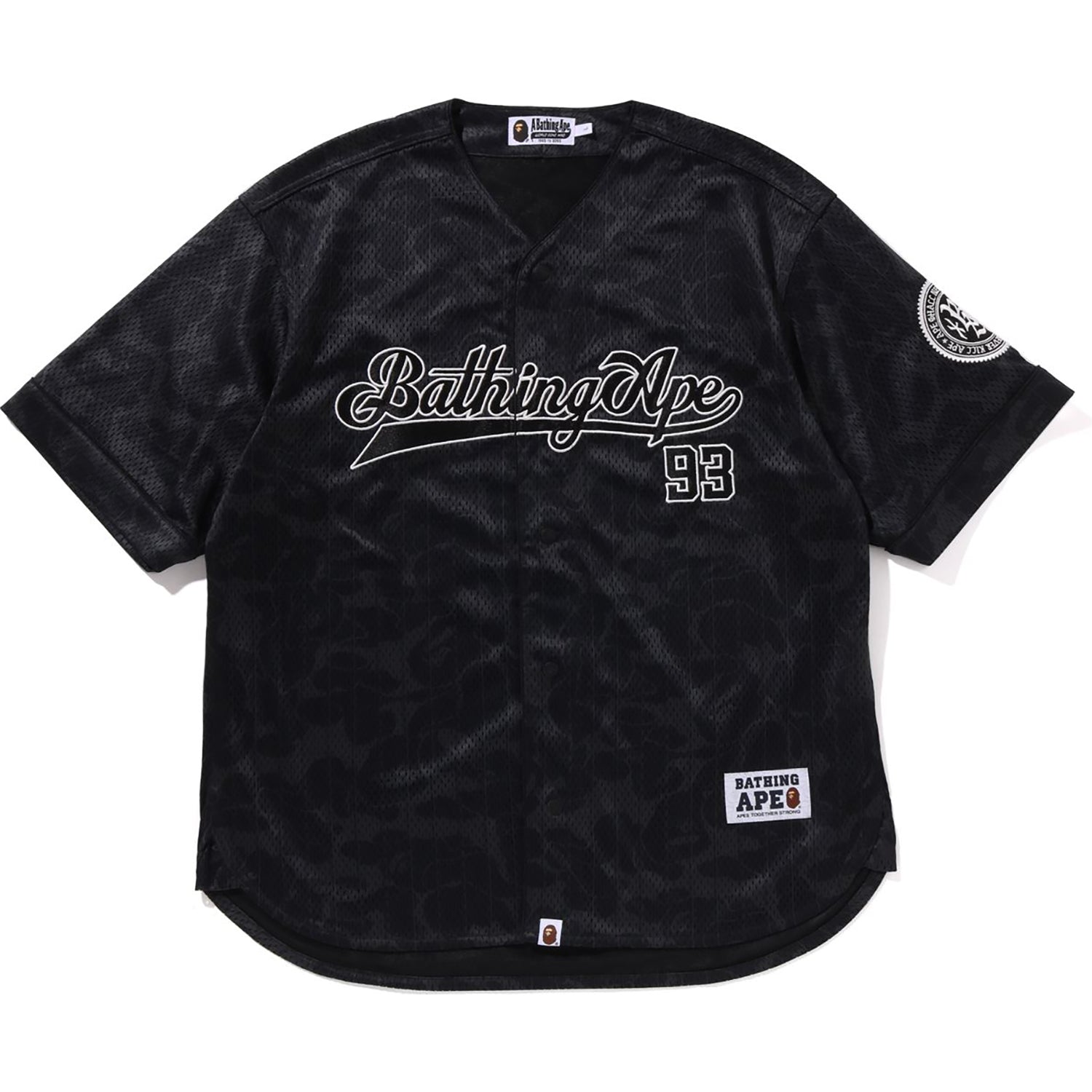 CAMO STRIPE BASEBALL SHIRT MENS - Image 6