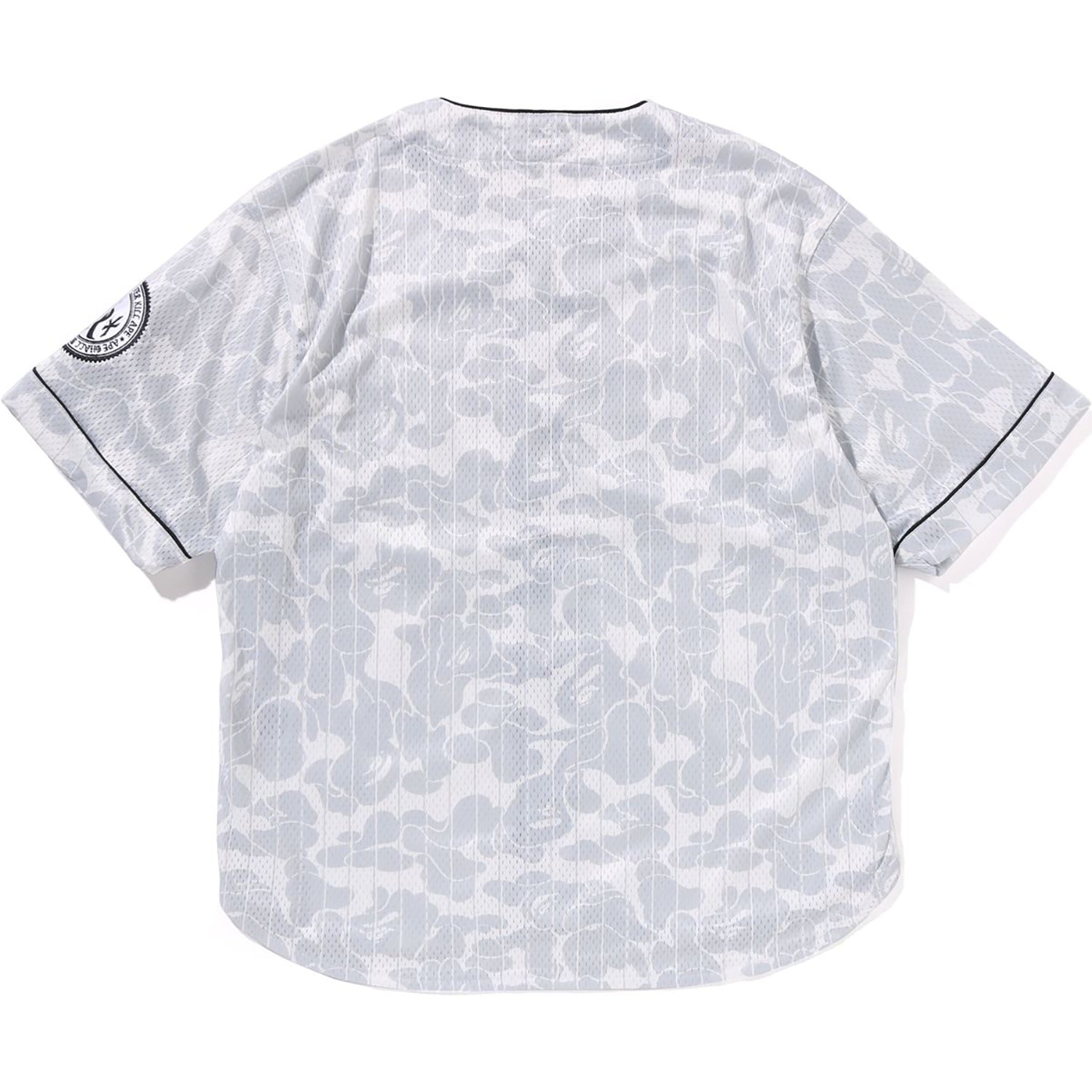 CAMO STRIPE BASEBALL SHIRT MENS - Image 2