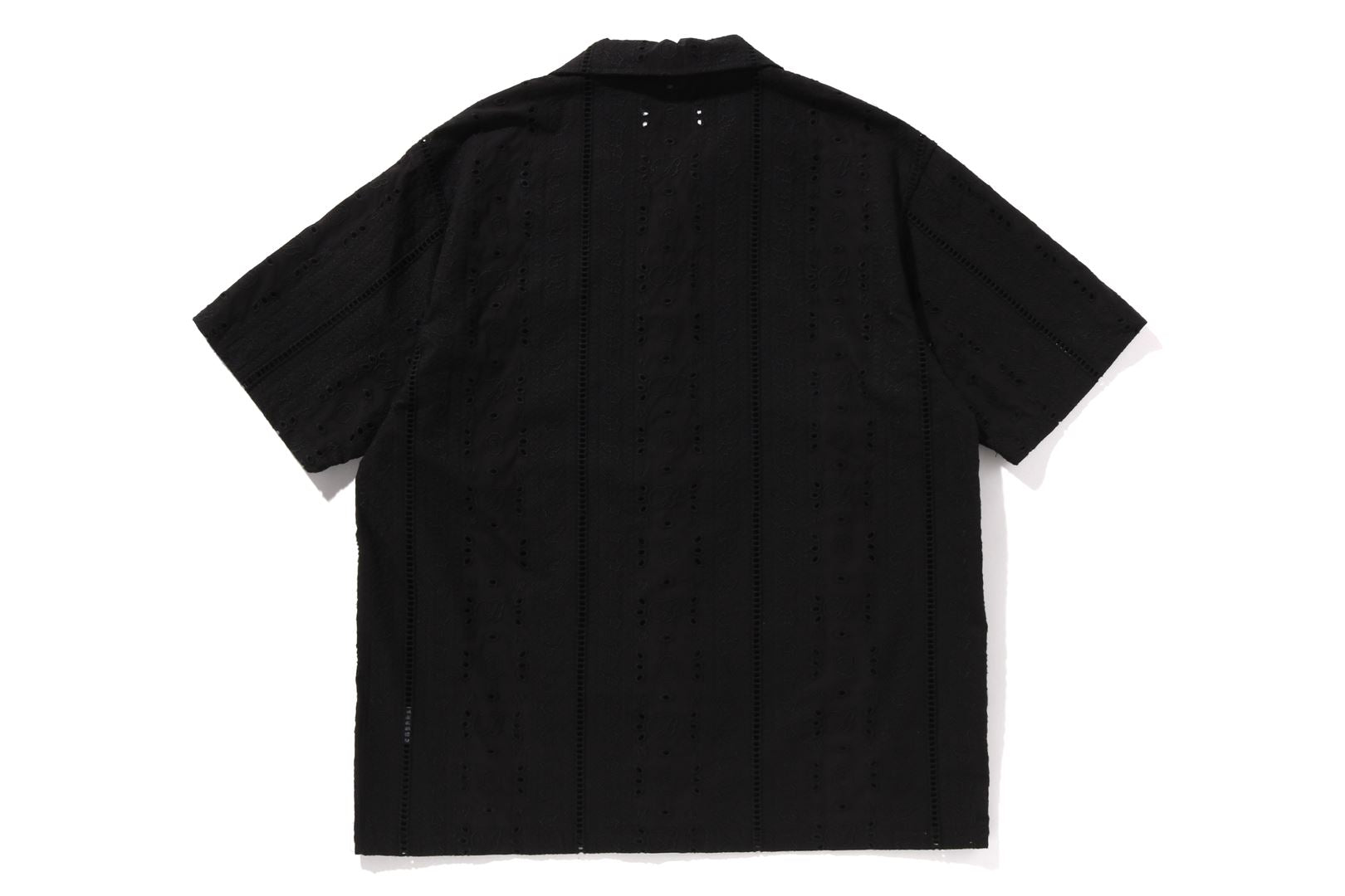 EMBROIDERY OPEN COLLAR SS SHIRT MENS - Image 2