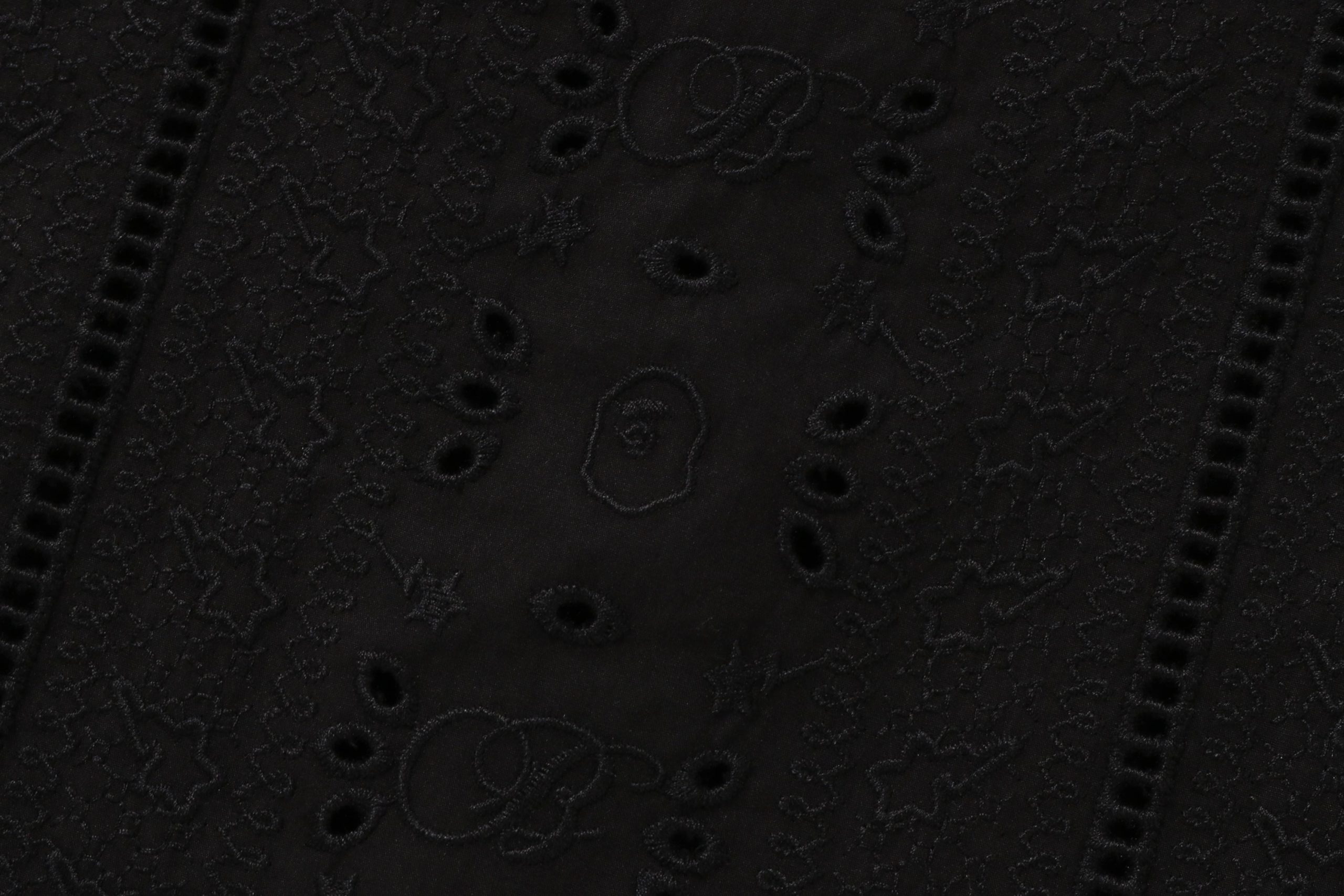 EMBROIDERY OPEN COLLAR SS SHIRT MENS - Image 3