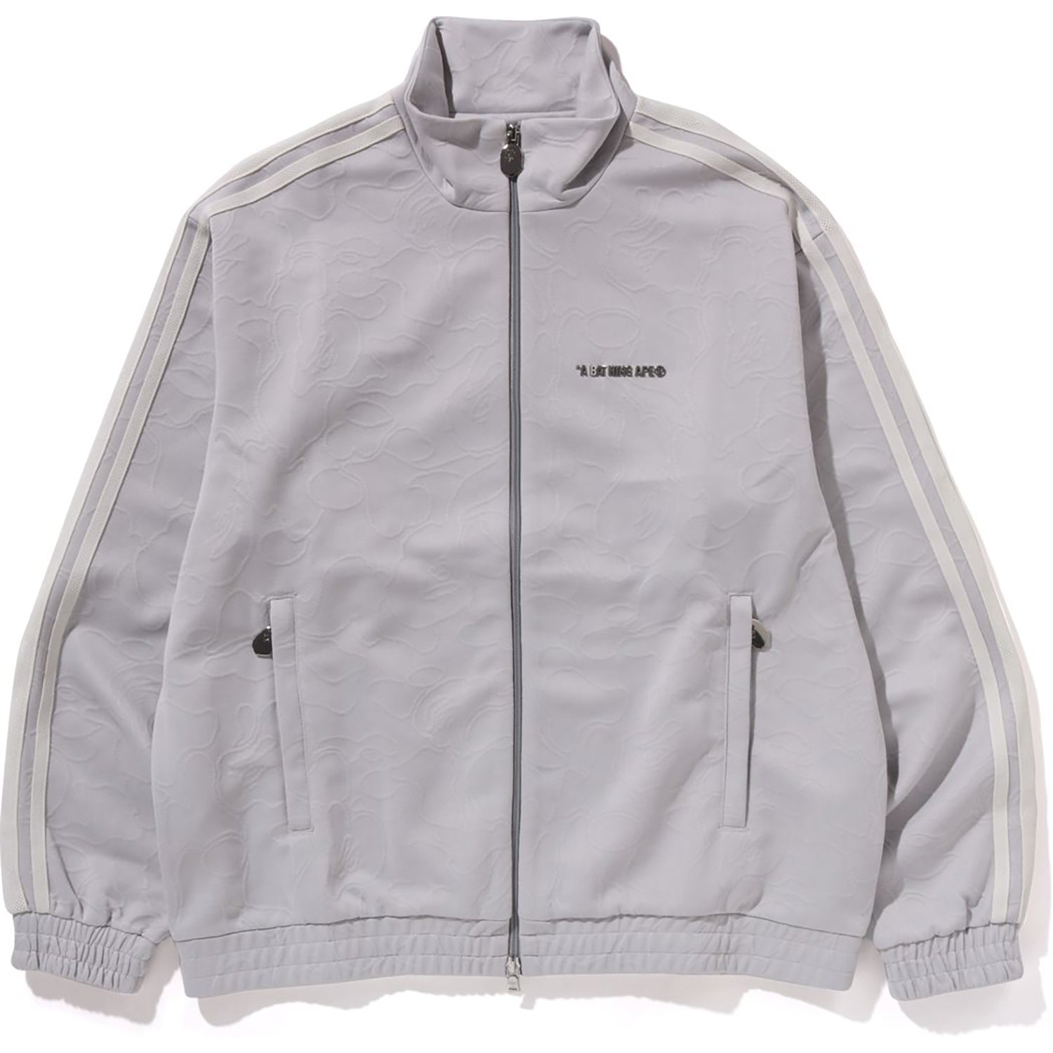 LINE CAMO JACQUARD BATHING APE LOGO RELAXED FIT TRACK JACKET MENS - Image 7