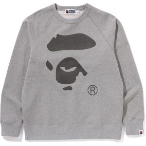 APE FACE CREWNECK SWEATSHIRT MENS