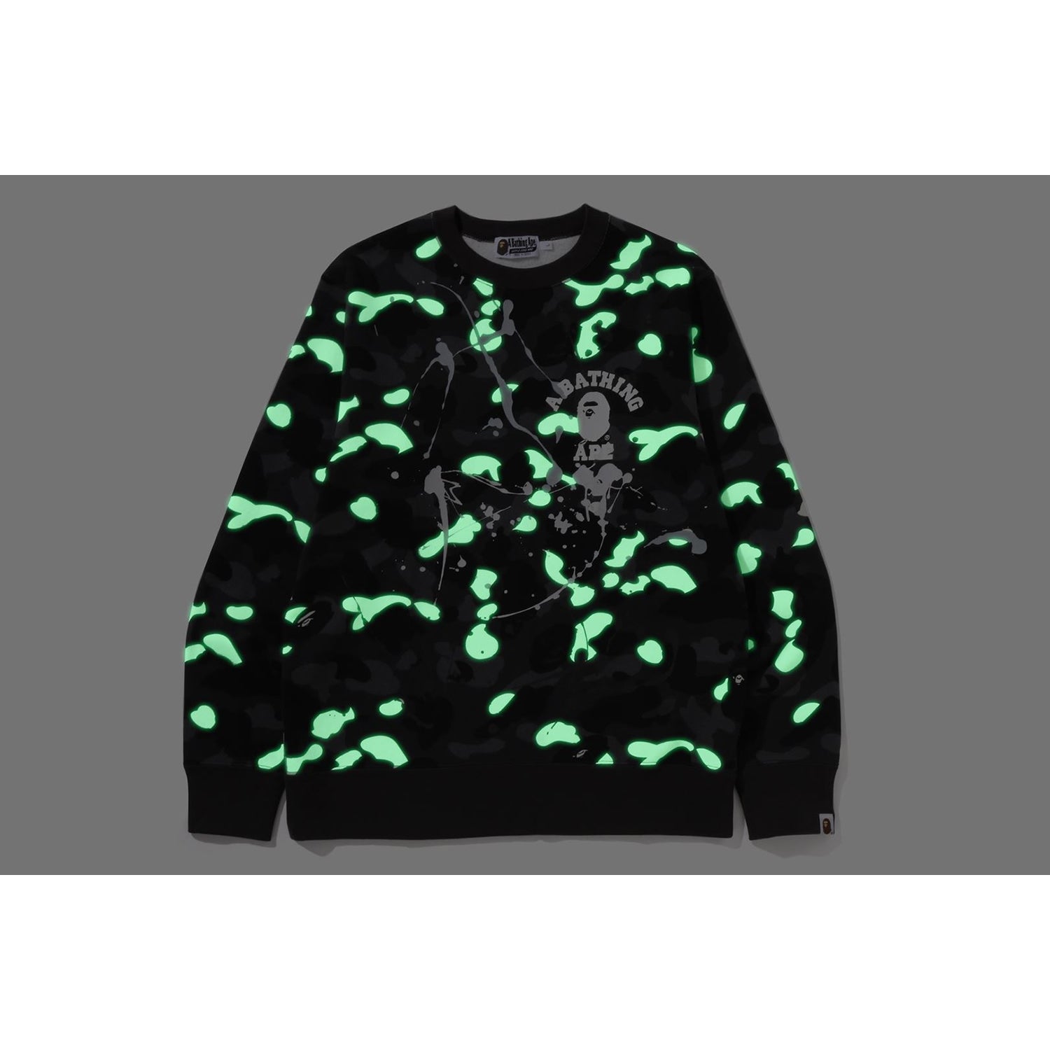 CITY CAMO PAINTING CREWNECK SWEATSHIRT MENS - Image 4