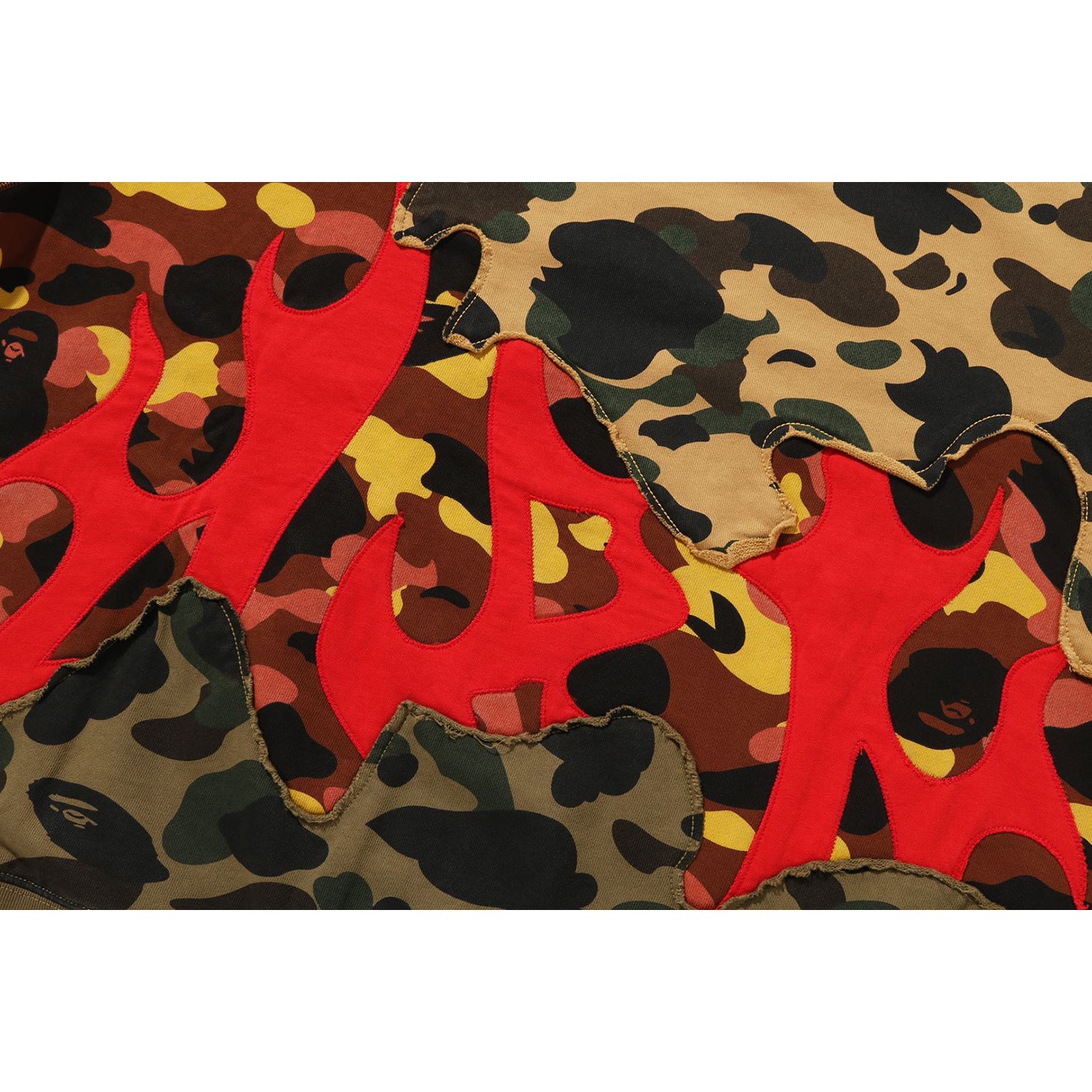 1ST CAMO UPCYCLED RELAXED FIT CREWNECK SWEATSHIRT MENS - Image 4