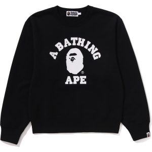 COLLEGE CREWNECK SWEATSHIRT LADIES