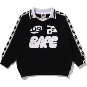 BAPE TAPE RELAXED FIT CREWNECK SWEATSHIRT KIDS