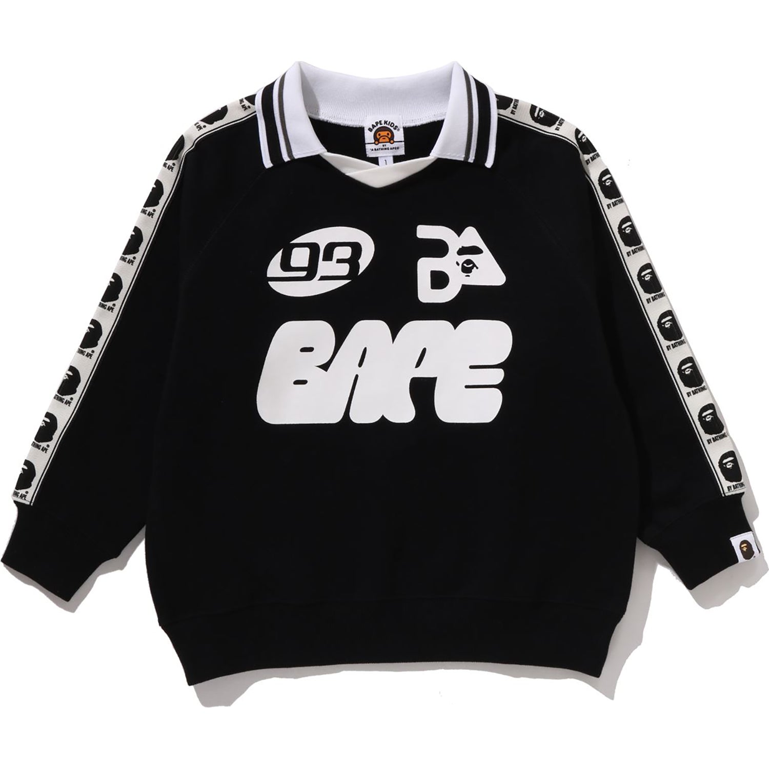 BAPE TAPE RELAXED FIT CREWNECK SWEATSHIRT KIDS