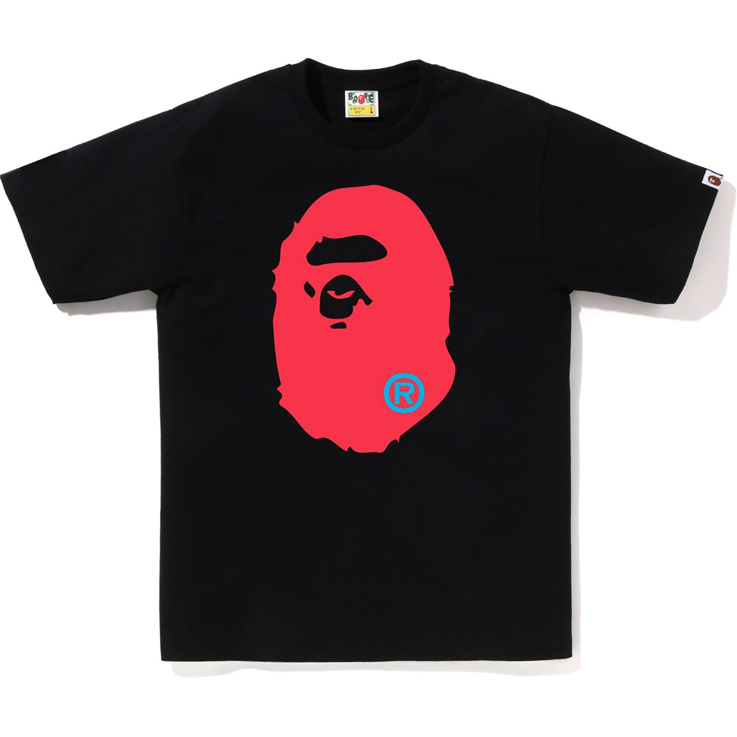 BAPE MENS COLORS BIG APE HEAD T-SHIRT - Image 2