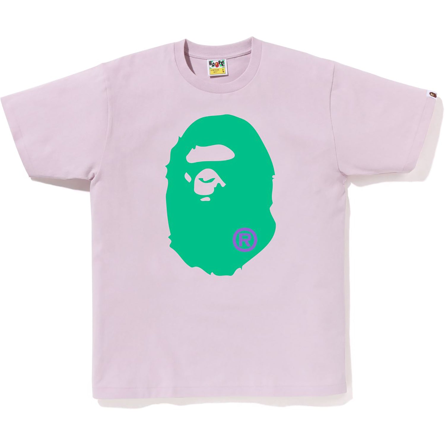 BAPE MENS COLORS BIG APE HEAD T-SHIRT - Image 3