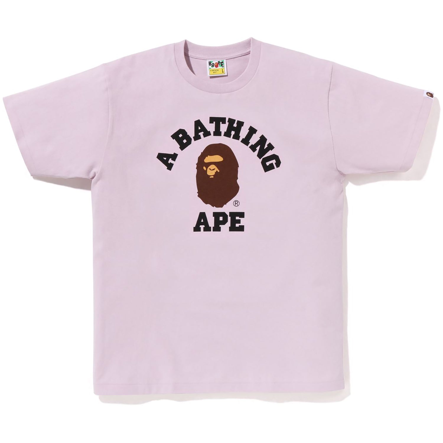 BAPE MENS PIGMENT COLLEGE T-SHIRT - Image 3