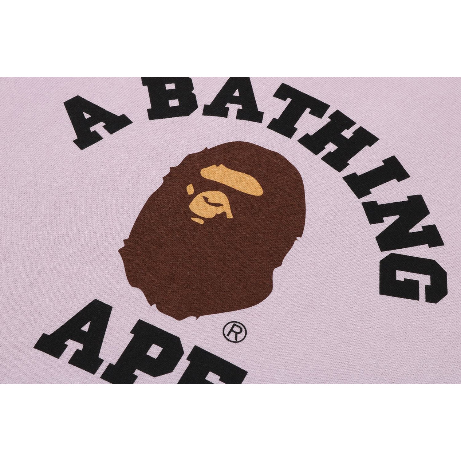 BAPE MENS PIGMENT COLLEGE T-SHIRT - Image 4