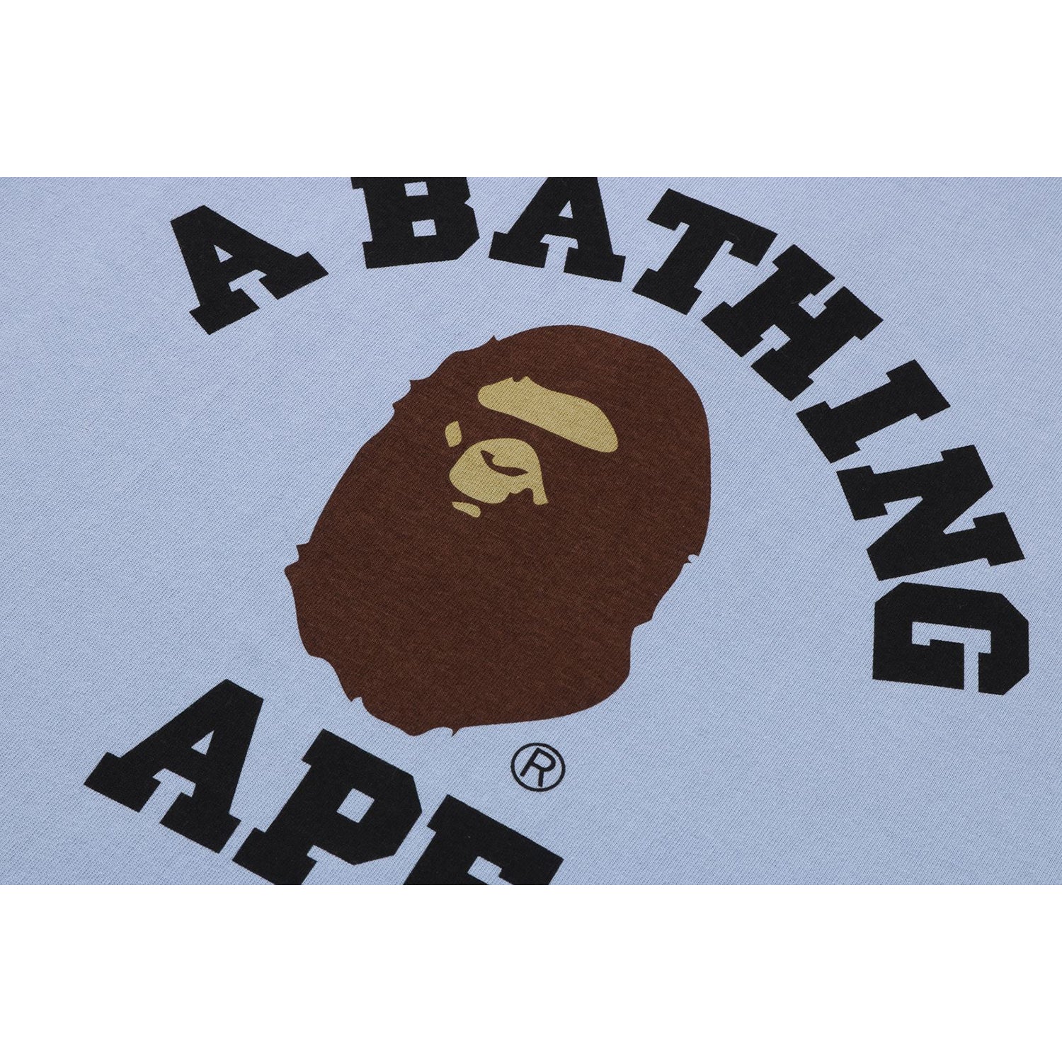 BAPE MENS PIGMENT COLLEGE T-SHIRT - Image 2