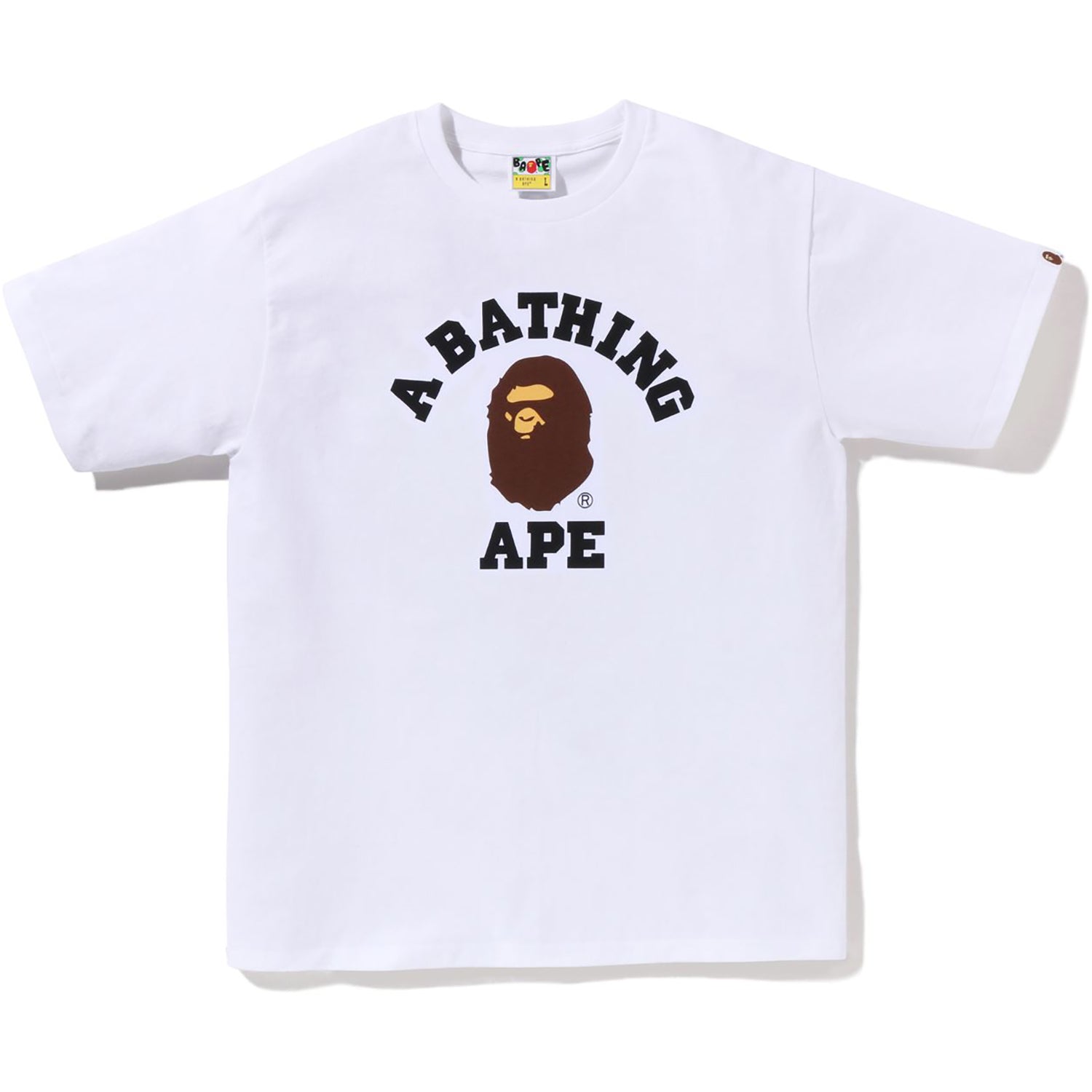 BAPE MENS PIGMENT COLLEGE T-SHIRT - Image 7