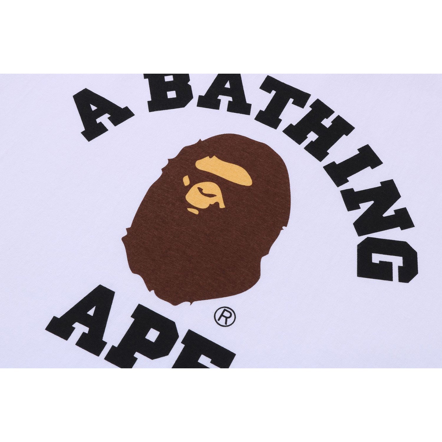 BAPE MENS PIGMENT COLLEGE T-SHIRT - Image 8