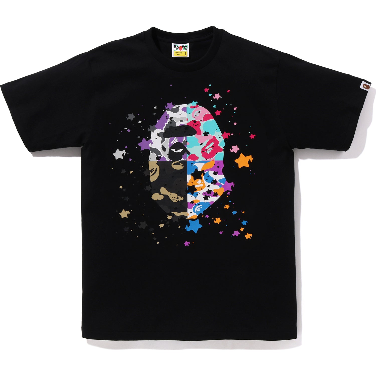 BAPE US APE HEAD STA TEE MENS - Image 3