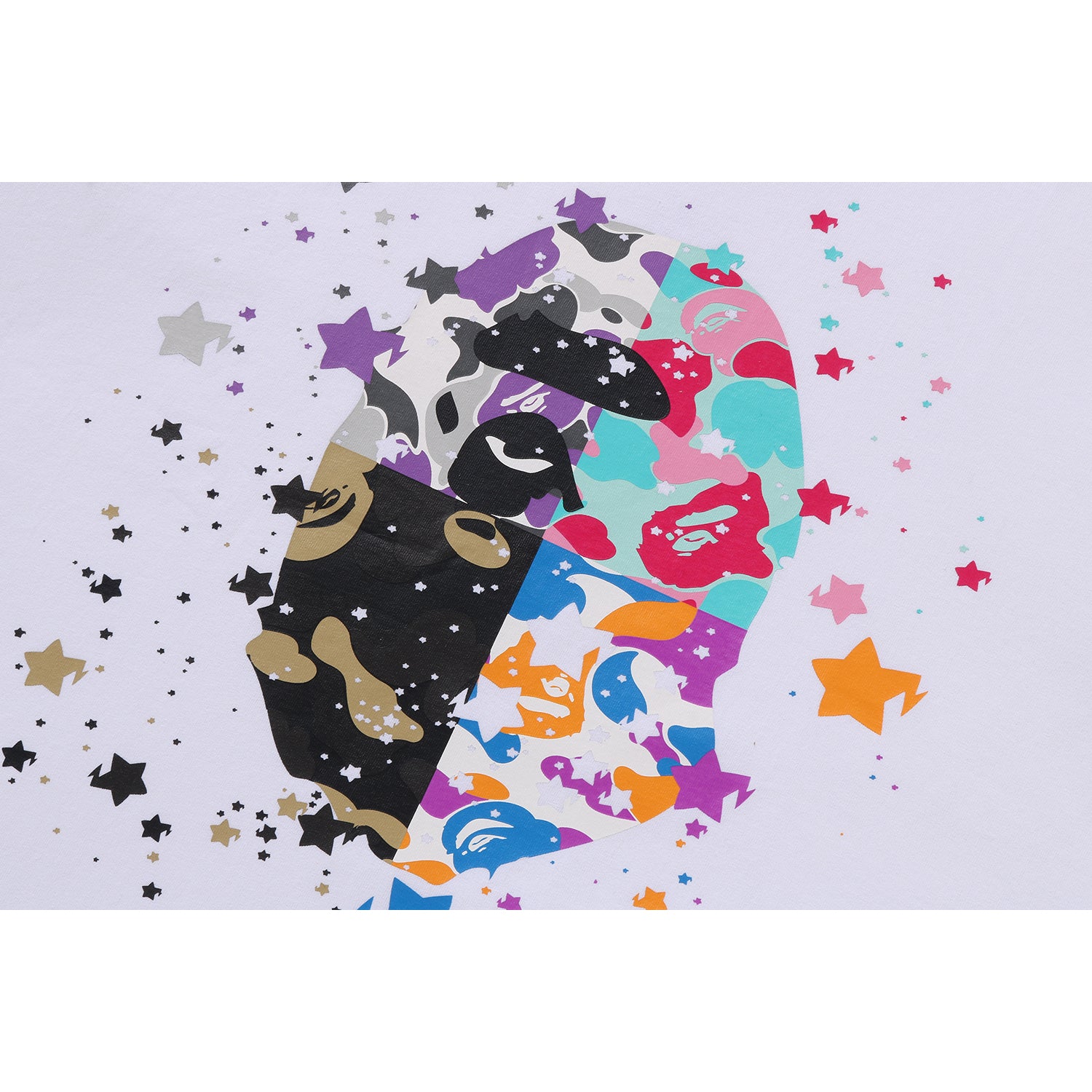 BAPE US APE HEAD STA TEE MENS - Image 2