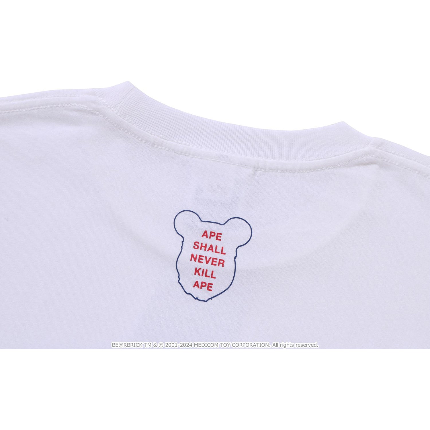 BAPE X MEDICOM TOY - ABC CAMO BE@R MILO ON BAPE TEE MENS - Image 4