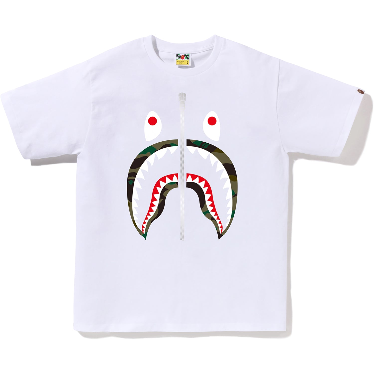 BAPE MENS 1ST CAMO SHARK T-SHIRT - Image 5