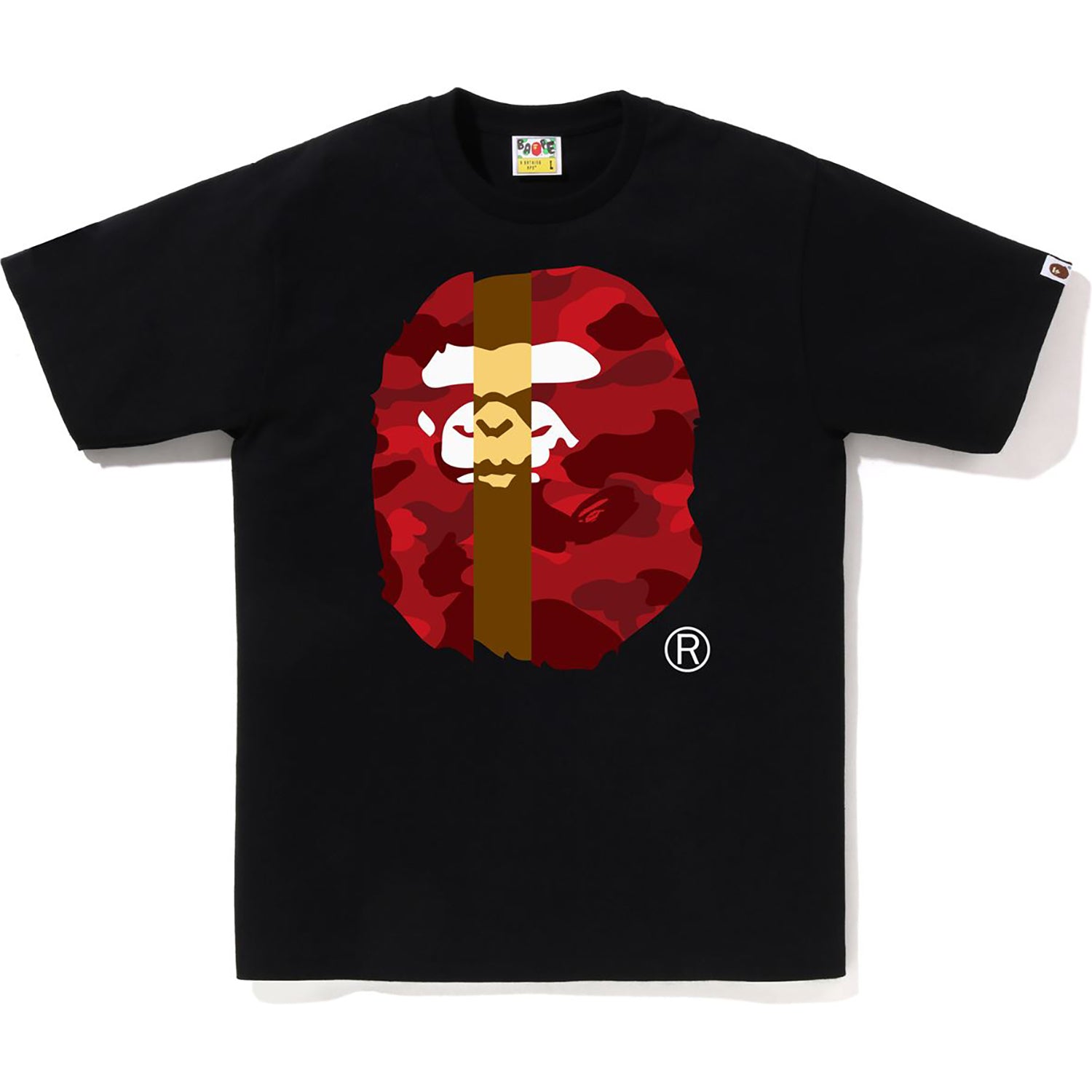 COLOR CAMO TRANSFORM BIG APE HEAD TEE MENS - Image 4
