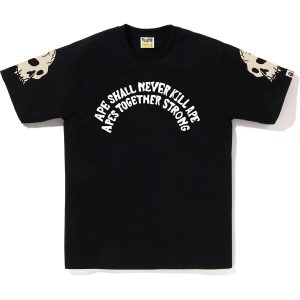 BAPE MENS SOUVENIR SKULL LOGO TEE