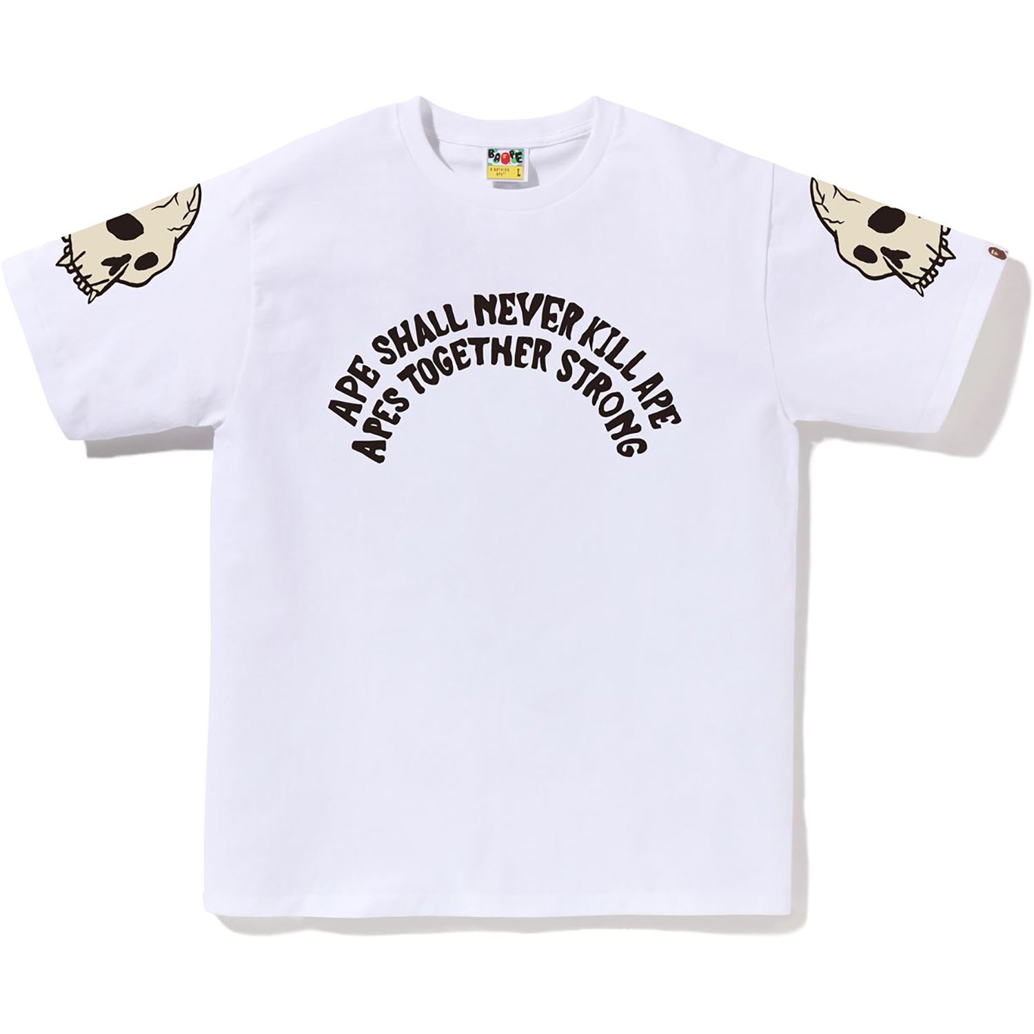 BAPE MENS SOUVENIR SKULL LOGO TEE - Image 3