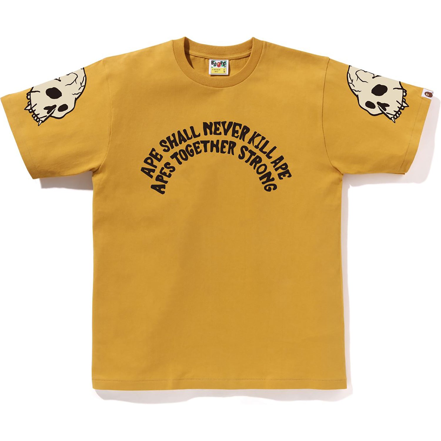 BAPE MENS SOUVENIR SKULL LOGO TEE - Image 5