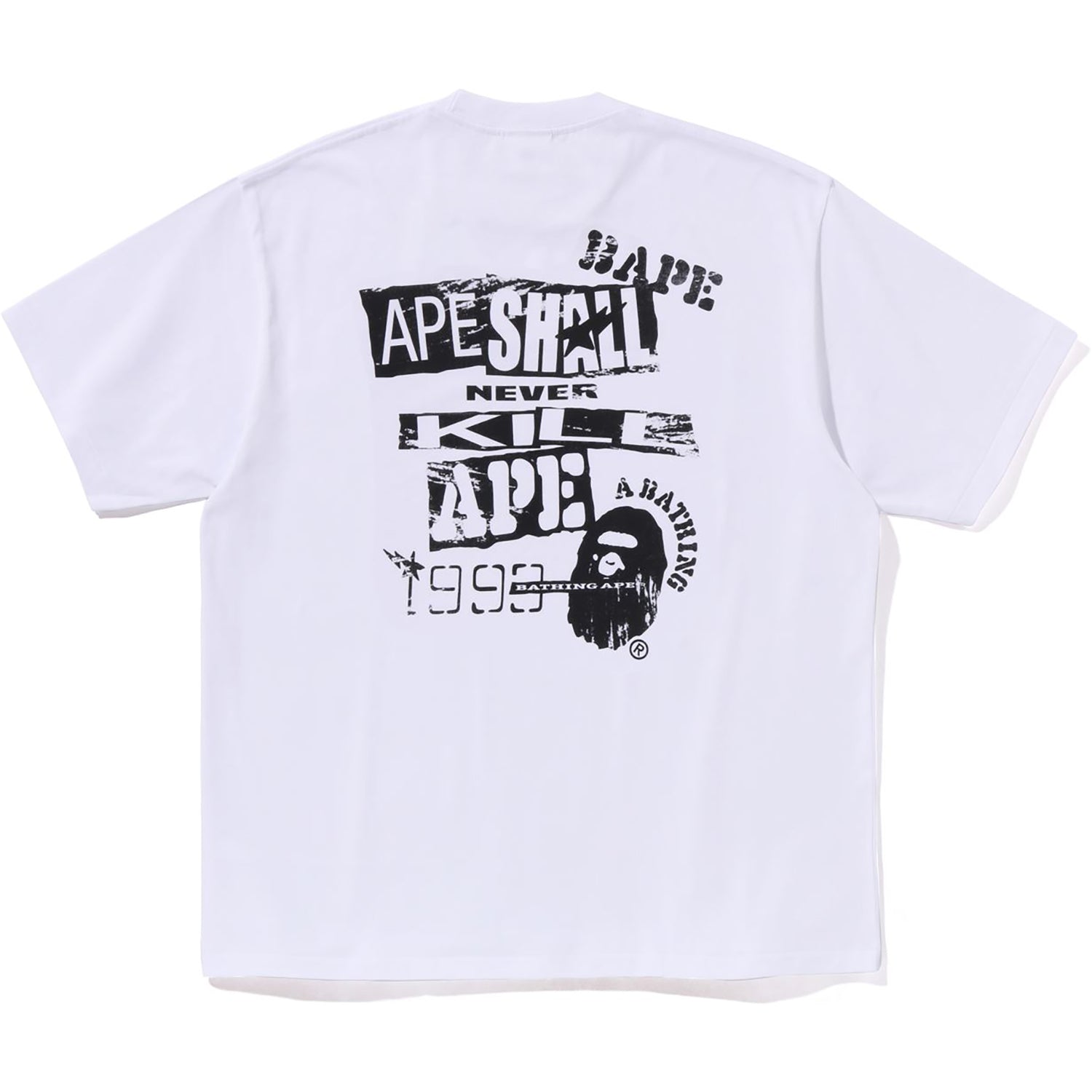 SCREEN PRINT STENCIL LOGO RELAXED FIT TEE MENS - Image 5