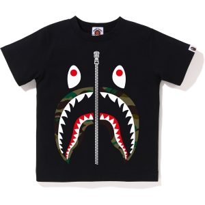 1ST CAMO SHARK TEE KIDS