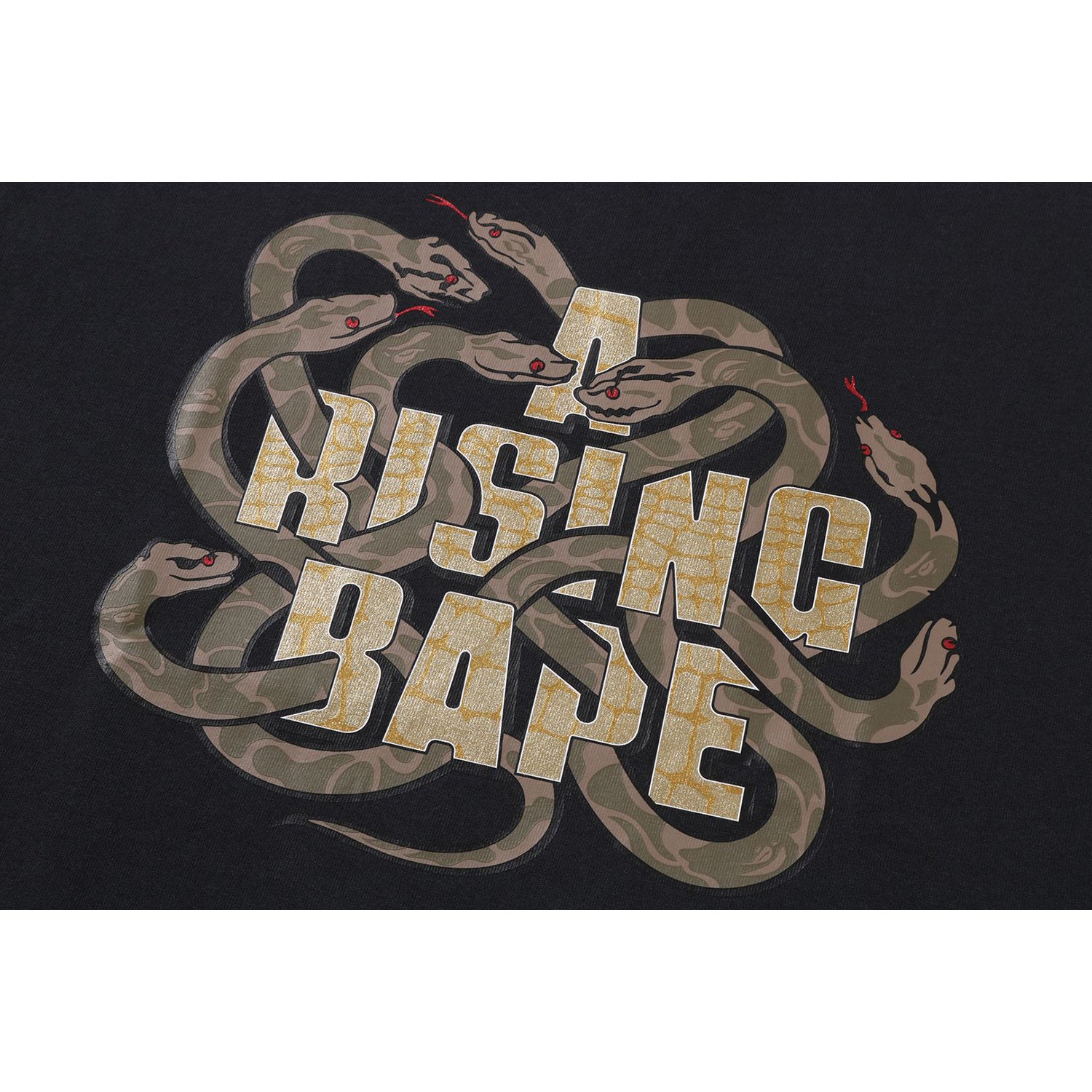 BAPE MENS YEAR OF SNAKE T-SHIRT - Image 3