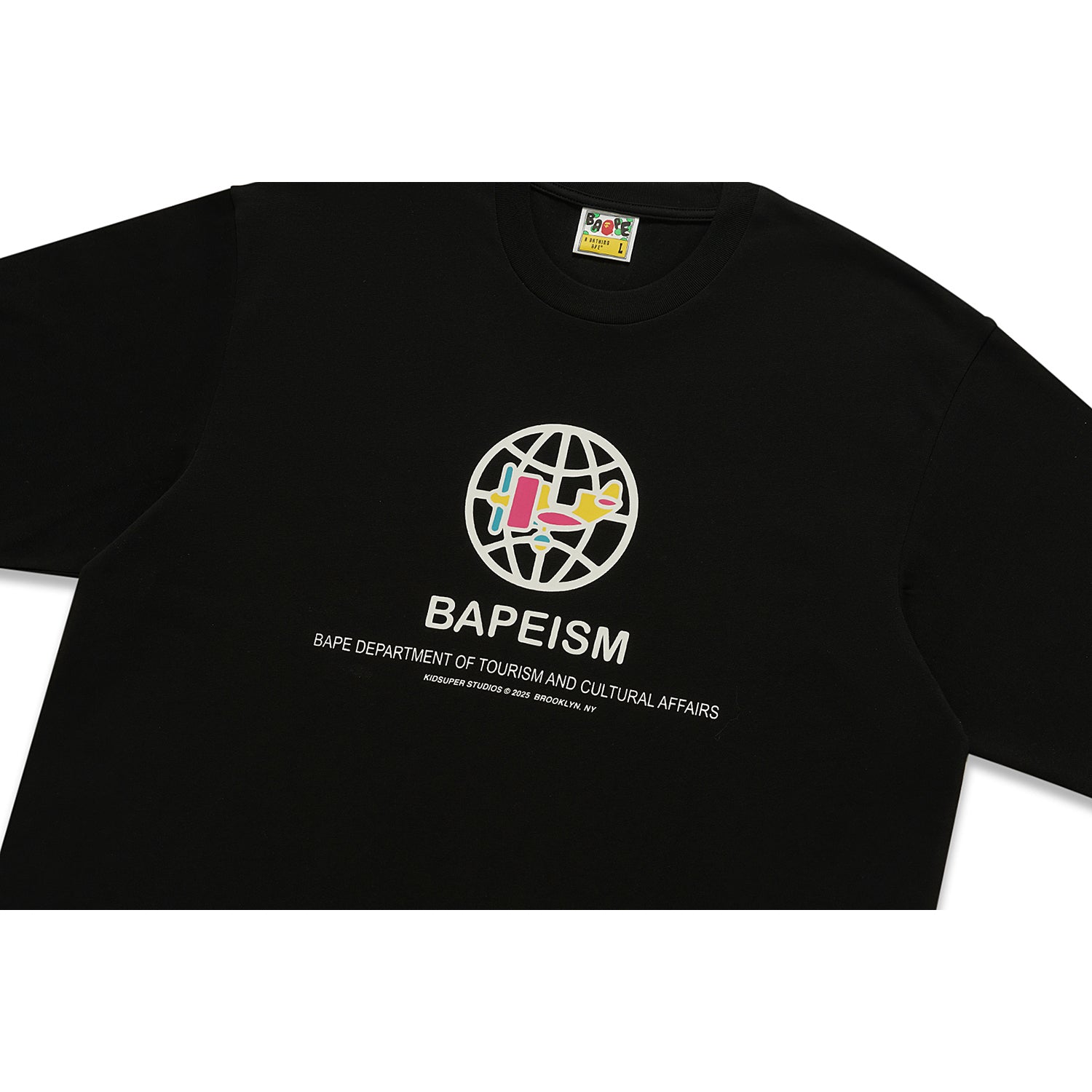 BAPE X KIDSUPER BAPEISM LOGO TEE MENS - Image 3