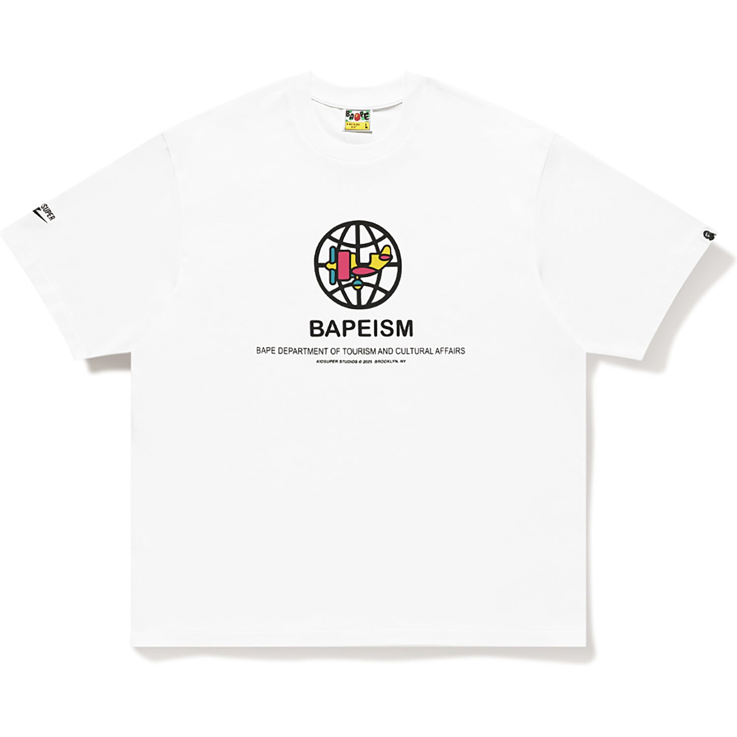 BAPE X KIDSUPER BAPEISM LOGO TEE MENS - Image 6