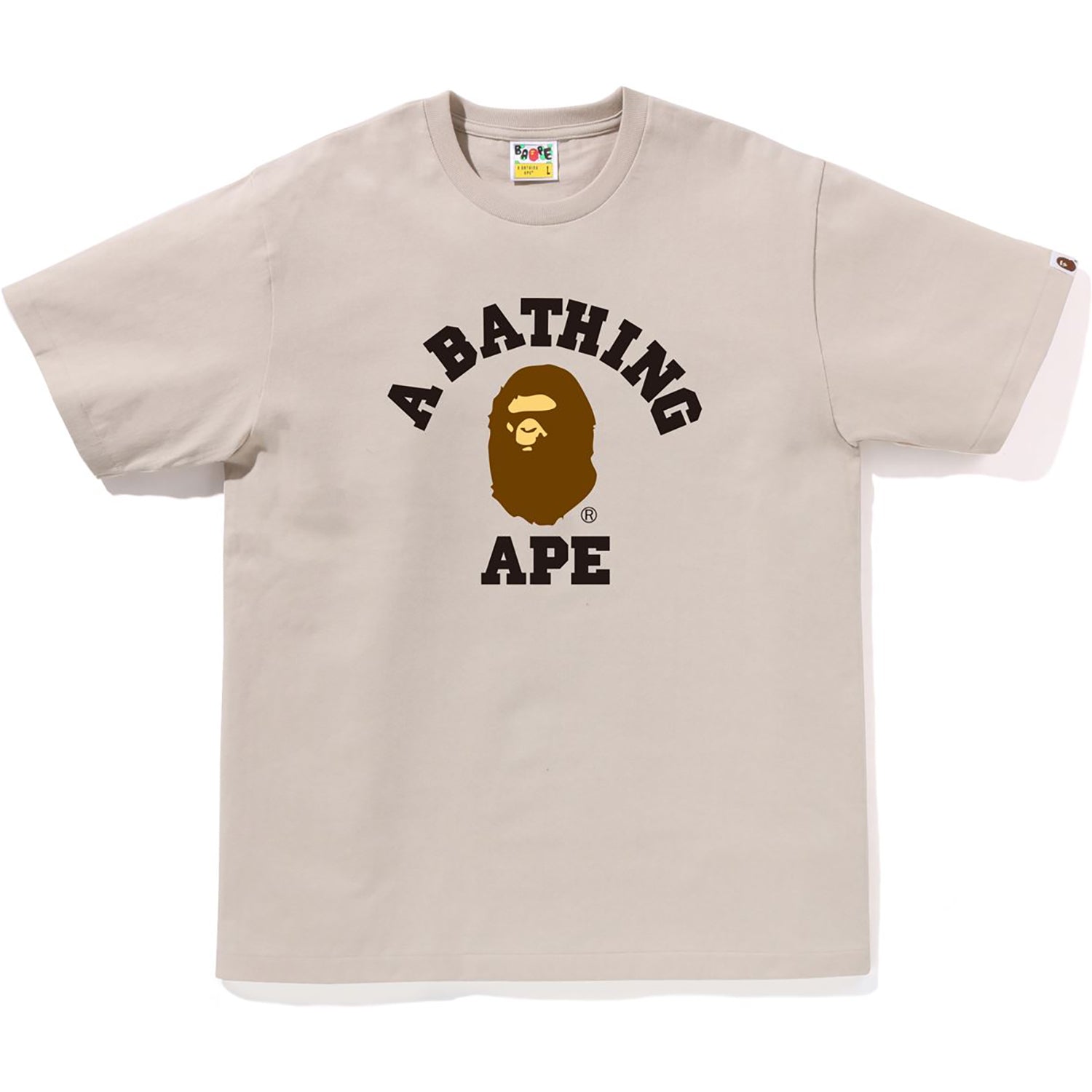 BAPE MENS COLLEGE TEE