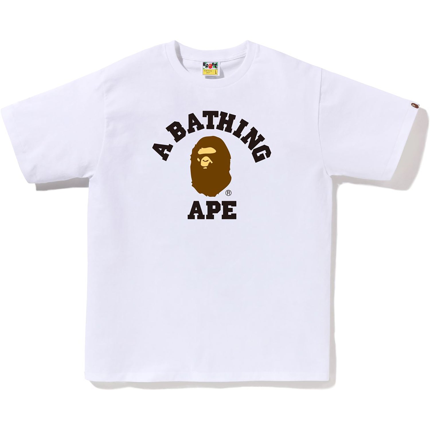 BAPE MENS COLLEGE TEE - Image 4