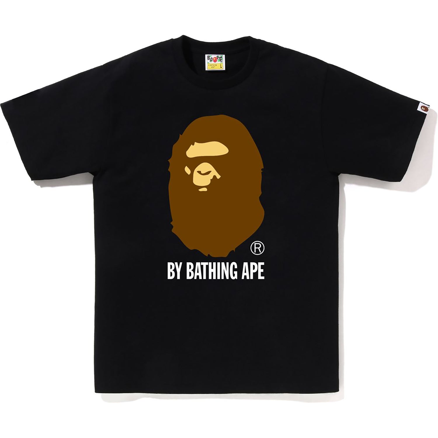 BAPE MENS BY BATHING APE LOGO T-SHIRT