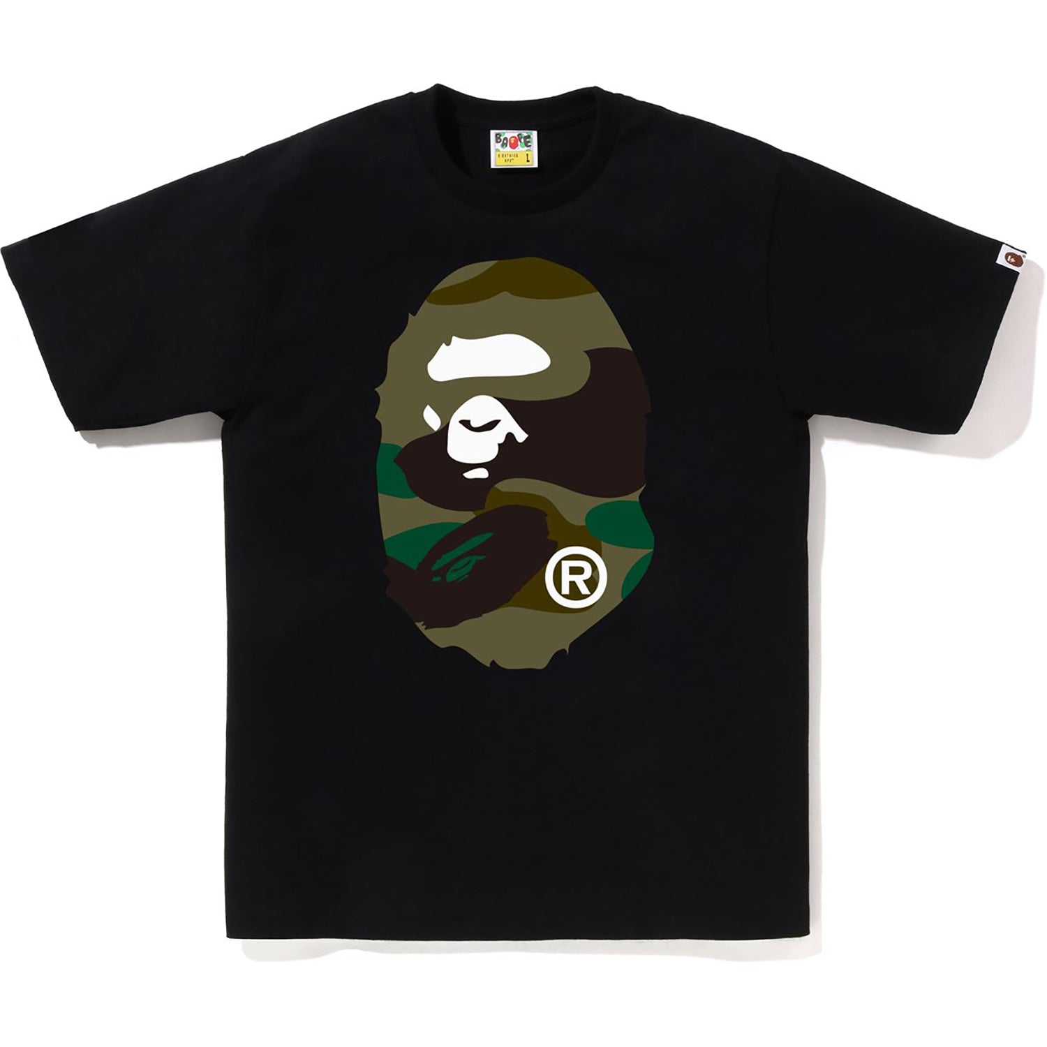 BAPE MENS GIANT 1ST CAMO BIG APE HEAD T-SHIRT - Image 5