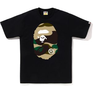BAPE MENS GIANT 1ST CAMO BIG APE HEAD T-SHIRT