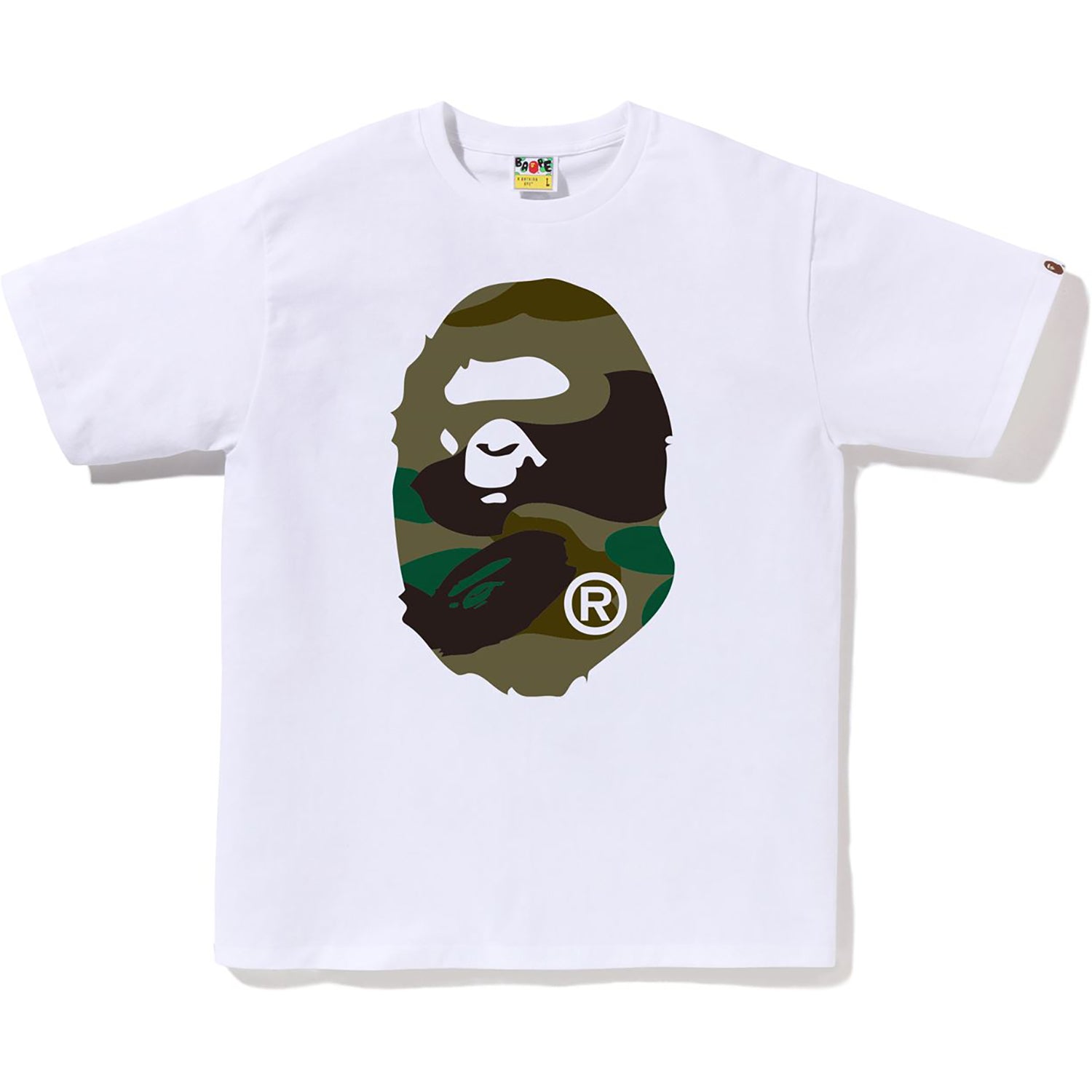BAPE MENS GIANT 1ST CAMO BIG APE HEAD T-SHIRT - Image 3