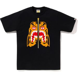 BAPE MENS COLORS TIGER HEAD T-SHIRT