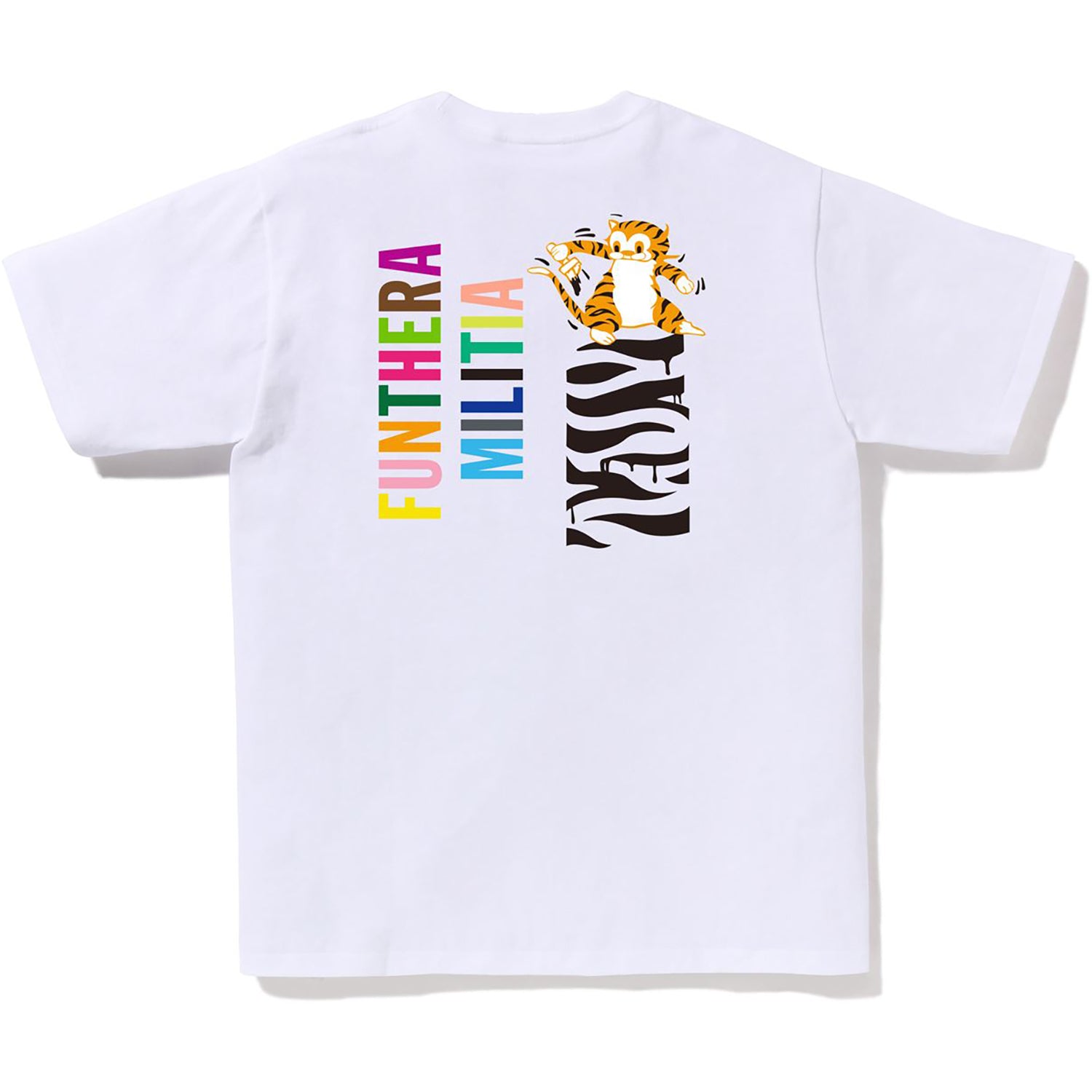 BAPE MENS COLORS TIGER HEAD T-SHIRT - Image 4
